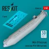 ResKit Models MiG-29 Fulcrum centerline PTB-1500 fuel tank (1 pcs) (3D Printed) - MiG-29 Fulcrum – PTB-1500 törzs alatti üzemanyag-póttartály, 1 db