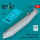 ResKit Models MiG-29 Fulcrum centerline PTB-1500 fuel tank (1 pcs) (3D Printed) - MiG-29 Fulcrum – PTB-1500 törzs alatti üzemanyag-póttartály, 1 db