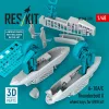 ResKit Models A-10A/C Thunderbolt II wheel bays (3D Printed) for Great Wall Hobby - futóműakna-részletező készlet