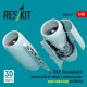 ResKit Models A-10A/C Thunderbolt II – hajtóműgondolák, légbeömlők és fúvócsövek, nyitott motortérrel