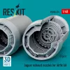 ResKit Models Jaguar exhaust nozzles for Airfix kit (3D Printed) - hajtómű-fúvócsövek