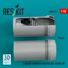 ResKit Models Jaguar exhaust nozzles for Airfix kit (3D Printed) - hajtómű-fúvócsövek