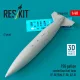 ResKit Models 150 gallon centerline fuel tank (F-5E/F/N, F-20, AT-3) (1 pcs) (3D Printed) - 150 gallonos törzs alatti üzemanyag-póttartály, 1 db