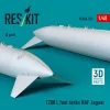 ResKit Models 1200 L fuel tanks RAF Jaguar (2 pcs) (3D Printed) - 1200 literes üzemanyag-póttartályok, 2 db