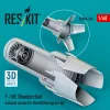 ResKit Models F-105 Thunderchief exhaust nozzle for Revell/Monogram kit (3D Printed) - hajtómű-fúvócső