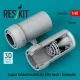 ResKit Models Jaguar exhaust nozzles for Kitty Hawk / Zimimodel (3D Printed) - hajtómű-fúvócsövek