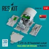 ResKit Models P-47D-26-28 Thunderbolt – alap cockpitkészlet 3D matricákkal