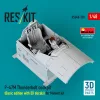 ResKit Models P-47M Thunderbolt cockpit (Basic edition with 3D decals) for MiniArt kit (3D Printed) - alap cockpitkészlet 3D matricákkal