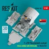 ResKit Models P-47M Thunderbolt cockpit (Basic edition with 3D decals) for MiniArt kit (3D Printed) - alap cockpitkészlet 3D matricákkal