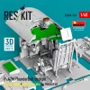 ResKit Models P-47M Thunderbolt cockpit (Basic edition with 3D decals) for MiniArt kit (3D Printed) - alap cockpitkészlet 3D matricákkal