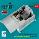 ResKit Models P-47N Thunderbolt cockpit (Basic edition with 3D decals) for MiniArt kit (3D Printed) - alap cockpitkészlet 3D matricákkal