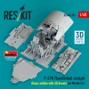 ResKit Models P-47N Thunderbolt cockpit (Basic edition with 3D decals) for MiniArt kit (3D Printed) - alap cockpitkészlet 3D matricákkal