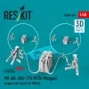 ResKit Models MH-60L (GAU-17A (M134 Minigun)) weapon set (2 pcs) (3D Printed) for ICM - Minigun géppuskakészlet, 2 db