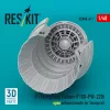 ResKit Models F-16 Fighting Falcon (F100-PW-220) nyitott – hajtómű-fúvócső