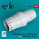 ResKit Models F-16 Fighting Falcon (F100-PW-220) open exhaust nozzle for Kinetic kit (3D Printed) - F-16 Fighting Falcon (F100-PW-220) nyitott – hajtómű-fúvócső