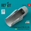 ResKit Models F-16 Fighting Falcon (F100-PW-220) open exhaust nozzle for Kinetic kit (3D Printed) - F-16 Fighting Falcon (F100-PW-220) nyitott – hajtómű-fúvócső