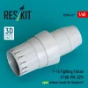 ResKit Models F-16 Fighting Falcon (F100-PW-229) nyitott – hajtómű-fúvócső
