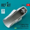 ResKit Models F-16 Fighting Falcon (F100-PW-229) nyitott – hajtómű-fúvócső