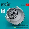 ResKit Models F-16 Fighting Falcon (F110-GE-129) nyitott – hajtómű-fúvócső