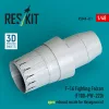 ResKit Models F-16 Fighting Falcon (F100-PW-220) nyitott – hajtómű-fúvócső