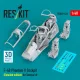 ResKit Models F-4B Phantom II Cockpit (Detailed edition) (3D Printed) for Tamiya - részletes cockpitkészlet