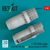 ResKit Models F-15E Strike Eagle késői (F100-PW-229) nyitott – hajtómű-fúvócsövek