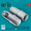 ResKit Models F-15I Ra'am, F-15K Slam Eagle késői (F100-PW-229) nyitott – hajtómű-fúvócsövek