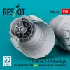 ResKit Models F-15I Ra'am, F-15K Slam Eagle késői (F100-PW-229) nyitott – hajtómű-fúvócsövek