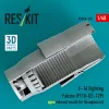 ResKit Models F-16 Fighting Falcon (F110-GE-129) nyitott – hajtómű-fúvócső