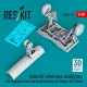 ResKit Models Rafale B/C – futóműakna-részletező készlet, futómű, kerekek, Revell / Academy maketthez
