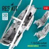 ResKit Models F-16I Sufa cockpit (Detailed edition) (3D Printed) for Great Wall Hobby - részletes cockpitkészlet