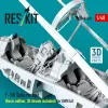 ResKit Models F-16I Sufa cockpit (Basic edition, 3D decals included) (3D Printed) for Great Wall Hobby - alap cockpitkészlet 3D matricákkal
