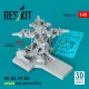 ResKit Models MH-60L, UH-60A, unfolded main rotor (3D Printed) for ICM - kihajtott főrotor