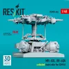 ResKit Models MH-60L, UH-60A, unfolded main rotor (3D Printed) for ICM - kihajtott főrotor