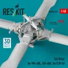 ResKit Models Tail Rotor for MH-60L, UH-60A (3D Printed) for ICM - farokrotor