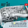 ResKit Models T700 – bal oldali hajtómű nyitott hajtóműgondolákkal