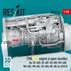 ResKit Models T700 – jobb oldali hajtómű nyitott hajtóműgondolákkal