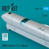 ResKit Models TARPS pod for F-14 Tomcat (1 pcs) (3D Printed) - konténer, 1 db