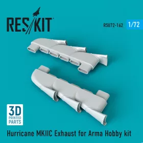   ResKit Models Hurricane MKIIC exhaust for Arma Hobby kit - kipufogócsonkok