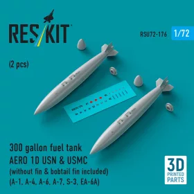 ResKit Models 300 gallonos üzemanyag-póttartály, 2 db