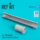 ResKit Models A-4 Skyhawk exhaust nozzle for Airfix kit (3D Printed) - hajtómű-fúvócső