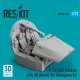 ResKit Models F-111A/E Cockpit with 3D decals for Hasegawa kit (3D Printed) - cockpitkészlet 3D matricákkal