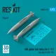 ResKit Models 600 gallon fuel tanks for F-111 (A,C,D,E,F & EF-111) (2 pcs) (3D Printed) - F-111 (A,C,D,E,F & EF-111) – 600 gallonos üzemanyag-póttartályok, 2 db