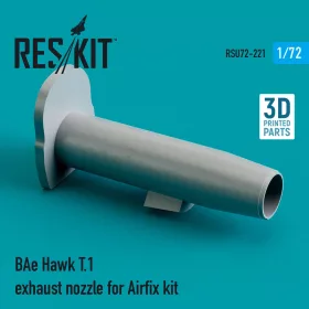   ResKit Models BAe Hawk T.1 exhaust nozzle for Airfix kit (3D Printed) - hajtómű-fúvócső