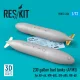 ResKit Models 230 gallon fuel tanks (AFMS) for AH-64, MH-60L, UH-60A, HH-60 (2 pcs) (3D Printed) - AH-64, MH-60L, UH-60A, HH-60 – 230 gallonos üzemanyag-póttartályok, 2 db