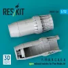 ResKit Models F-15 Eagle/Strike Eagle (A,B,C,D,E korai,J) F100-PW-220 nyitott – hajtómű-fúvócsövek