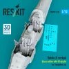 ResKit Models Rafale B cockpit (Basic edition with 3D decals) for HobbyBoss kit (3D Printed) - Rafale B – alap cockpitkészlet 3D matricákkal