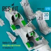 ResKit Models Rafale B cockpit (Basic edition with 3D decals) for HobbyBoss kit (3D Printed) - Rafale B – alap cockpitkészlet 3D matricákkal