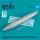 ResKit Models 610 gallon fuel tank late F-4 (F, G) Phantom II (3D Printed) - 610 gallonos üzemanyag-póttartály
