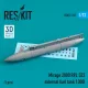 ResKit Models Mirage 2000 RPL 522 external fuel tank 1300lt (3D Printed) - Mirage 2000 RPL 522 – külső üzemanyag-póttartály